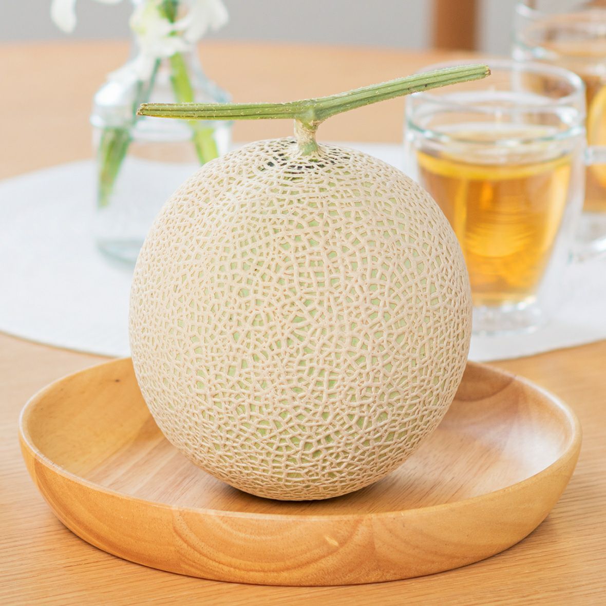 国産 アールスメロン（1玉、約1.2kg） 