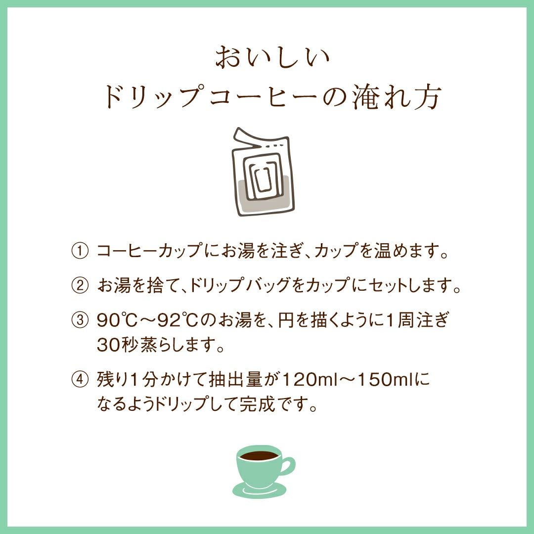 コーヒーの淹れ方