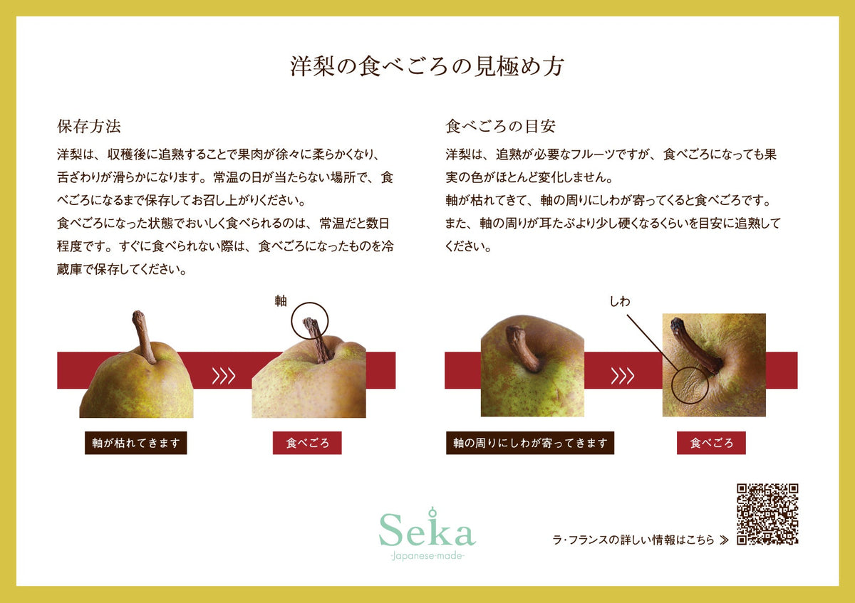 国産洋梨（6玉）